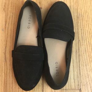 Torrid black loafers